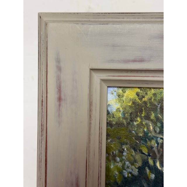 Impressionist Impressionist Tree in Grove Painting, Framed For Sale - Image 3 of 12