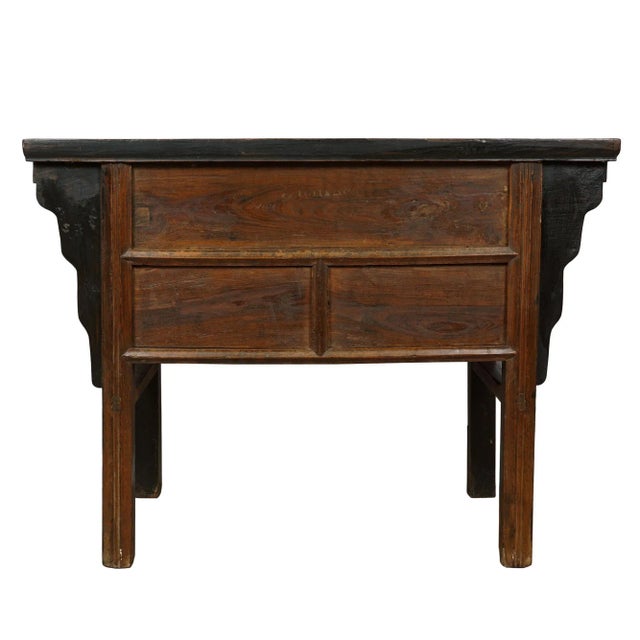 19th Century Antique Chinese Carved Shan Xi Console Table/Sideboard For Sale - Image 11 of 11