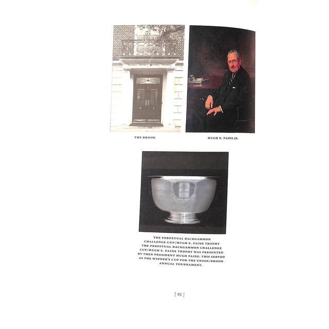 "Dice, Cubes & Gentlemen: The History & Play of Backgammon at the Union Club & Elsewhere" 2007 Sherrill, M. David For Sale - Image 17 of 18