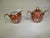 Hand Painted Gold Imari Japanese Porcelain Tea Service, 3 Pc For Sale - Image 4 of 11
