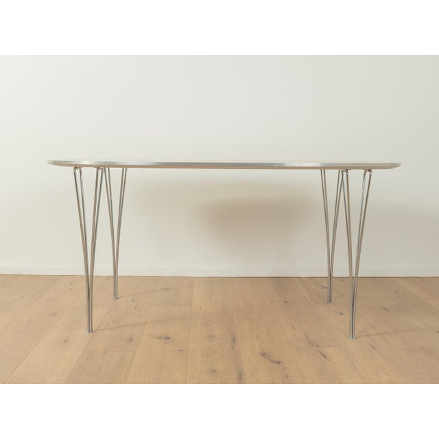 B612 Superellipse Dining Table by Piet Hein & Bruno Mathsson for Fritz Hansen, 1960s For Sale - Image 6 of 11