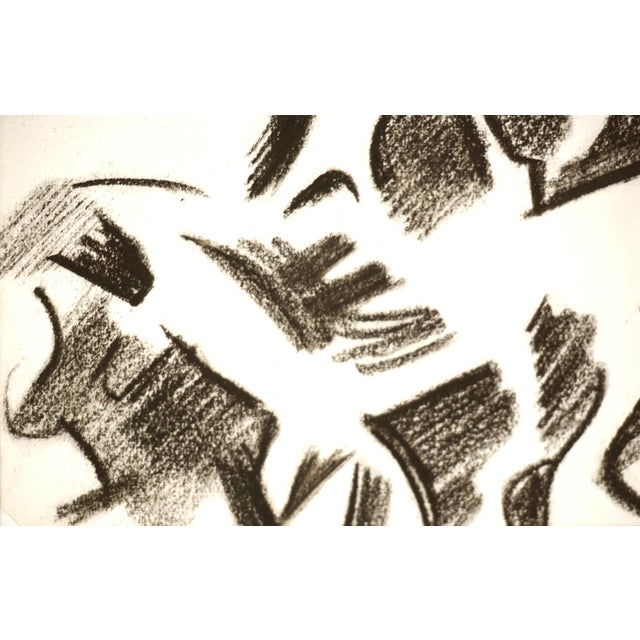 1950s Mid Century Modern East Bay II Abstracted Landscape by Erle Loran For Sale - Image 5 of 5