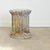 An infinitely useful English, late 19th century, cast stone pedestal for Neoclassical beauty in any garden or patio,...