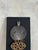 Mid-Century Black and Gold Oil Lamp String Artwork For Sale - Image 10 of 13