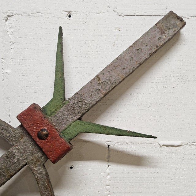 Antique English Victorian Wrought Iron and Metal Work Fence, 1890s For Sale - Image 10 of 18