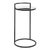Iron & Mirror Round Accent Table For Sale