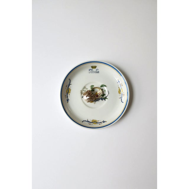 Richard Ginori Italian Richard Ginori Porcelain Jewelry Dish Chinoiserie Italia For Sale - Image 4 of 9