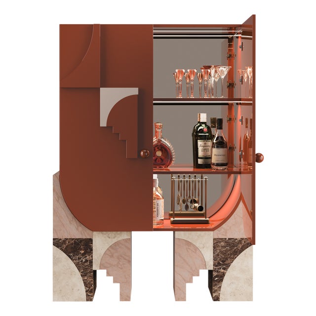 Arkos Bar Cabinet by Ömer Öztürk for Malabar For Sale
