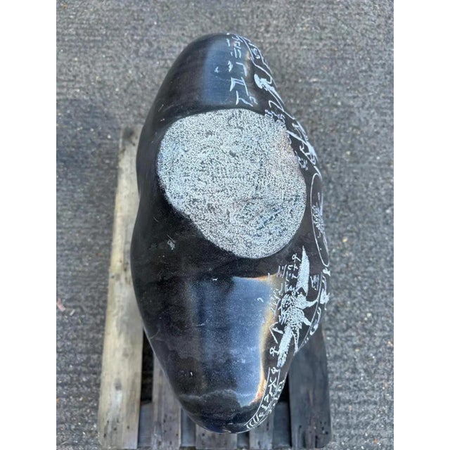 Egyptian Marble Bust Sculpture For Sale - Image 12 of 15