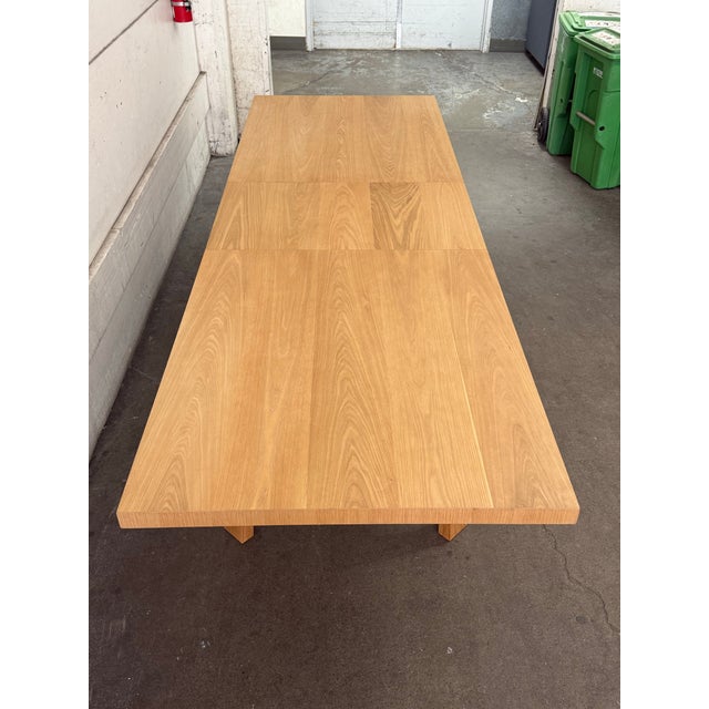 Wood Williams Sonoma Home Copenhagen Extension Dining Table For Sale - Image 7 of 12