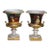Pair of Antique Old Paris Porcelain Portrait Urns C1870 For Sale