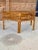 Vintage Bamboo Chinese Style Demi-Lune Center Table With Open Fretwork Design For Sale - Image 11 of 12
