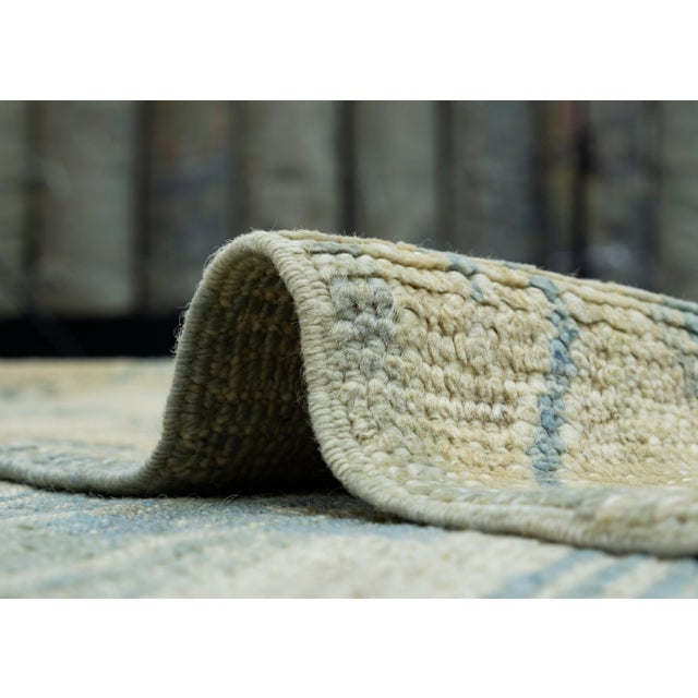 Textile Turkish Oushak Rug 12'6" x 16'10" #18508 For Sale - Image 7 of 8