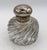 Traditional 1890-1900 Glass and Silverplate Baccarat Gentlemen's Desk Inkwell For Sale - Image 3 of 4