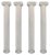 Original Painted Half Columns, Set of 4 For Sale