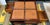Chinese Chinese-Style Woven Rattan Four-Drawer Coffee Table, Vintage For Sale - Image 3 of 12