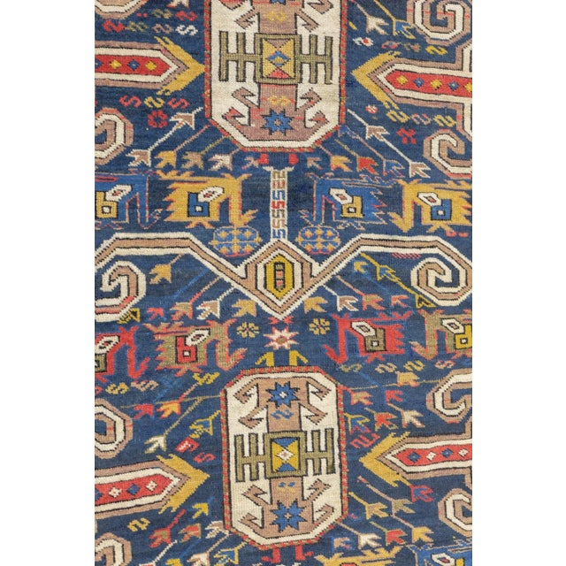 Antique Perpedil Rug 3'10'' x 5' For Sale In New York - Image 6 of 12