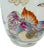 1980s Vintage Famille Rose Porcelain Vase With Koi Fish, Birds, and Flowers For Sale - Image 5 of 15