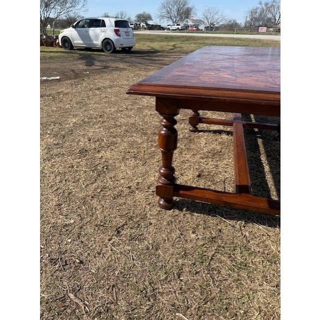 Long 18th Century French Walnut Farm Table or Monastery Dining Table For Sale - Image 18 of 18