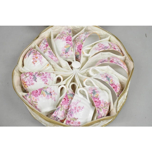Mid 20th Century Spode England "Chelsea Garden" Bone China Porcelain Dinner Set of 51 Pc For Sale - Image 12 of 13