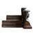 Gothic Revival Figural Chenets in Cast Iron, 1890, Set of 2 For Sale - Image 4 of 7