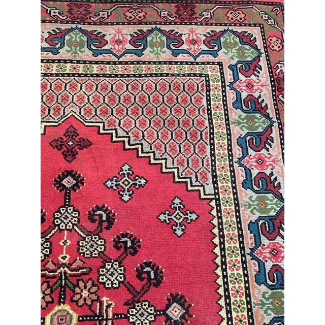 1980s Vintage Tunisian Kairouan Rug, 1980s For Sale - Image 5 of 13