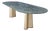 Vintage Dining Table with Broken Glass Effect Top, 1970 For Sale