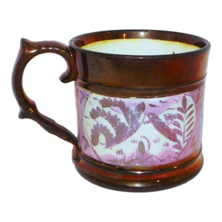 Antique Lustreware Mug For Sale