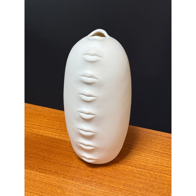 Jonathan Adler Gala Lips Vase For Sale - Image 11 of 12