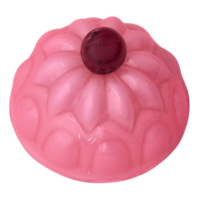 JELLO M Hand-Blown Glass Cloche by Studio Berg For Sale