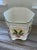 Vintage Portuguese Lily of the Valley Ceramic Cachepot For Sale - Image 4 of 9