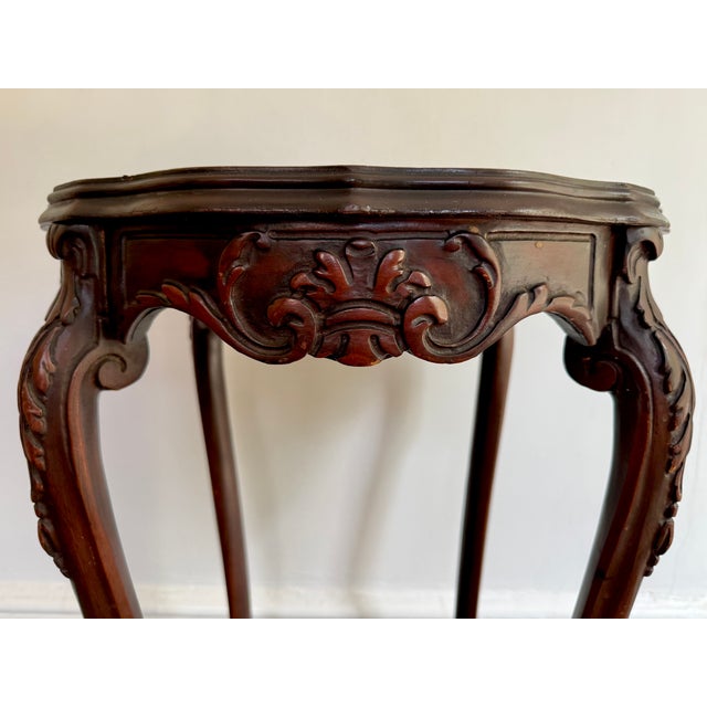 Antique Italian Inlay Occasional Table For Sale - Image 6 of 9