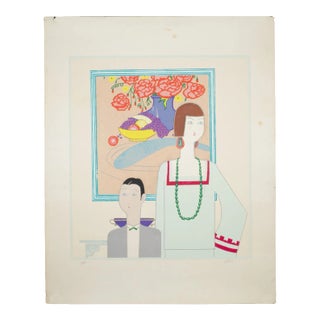 Rea Irvin Lithograph, Life Magazine Cover Artwork, Artist Proof 1950-1960 For Sale