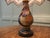 1960s French Ceramic Table Lamp with Beaded Shade, 1960 For Sale - Image 5 of 9