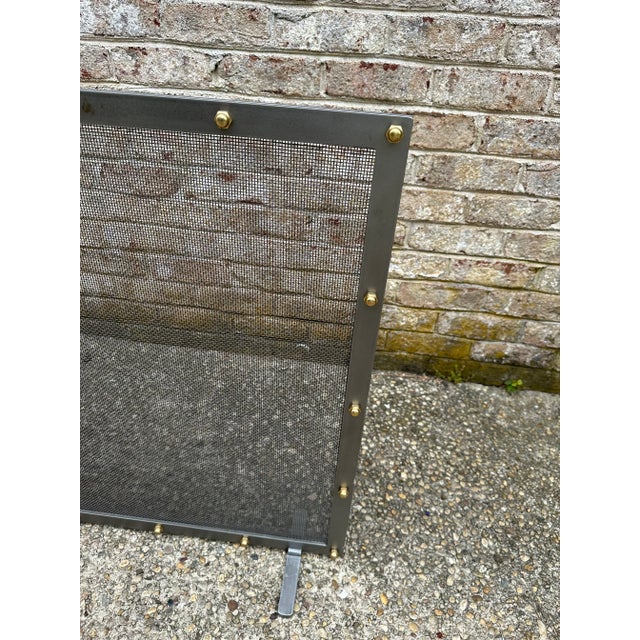 Modern Fireplace Screen by Jed Design For Sale In New York - Image 6 of 12