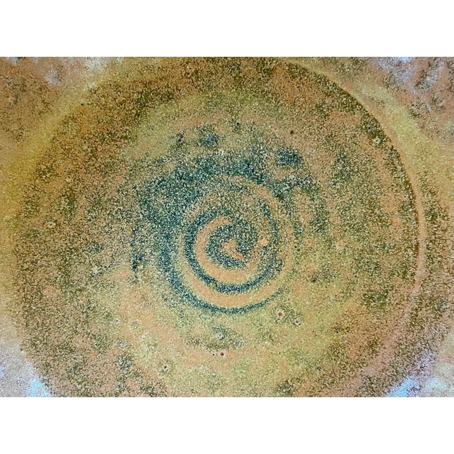 Wishon-Harrell Massive Stoneware Pottery Bowl California 1970s For Sale - Image 9 of 11