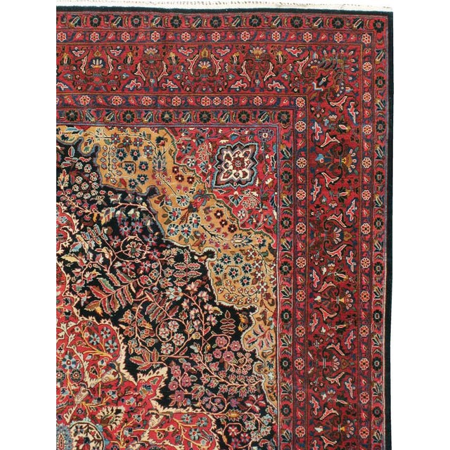 Traditional Galerie Shabab Collection Early 20th Century Persian Sarouk Room Size Carpet For Sale - Image 3 of 10