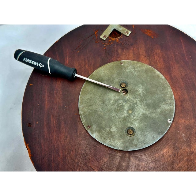 Nice Quality Antique European Hand Carved Walnut Wall Barometer - Circa Late 19th Century For Sale - Image 16 of 17