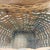Ooak Mid-Century 1960s Woven Wicker Creel Basket With Leather Flap Tubular Handles For Sale - Image 14 of 17