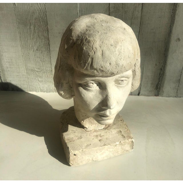 Decorative Bust, France, 1920s For Sale - Image 3 of 7