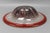 German Ikora Art Glass Bowl in Red, White and Burgundy attributed to WMF, 1930s For Sale - Image 9 of 17