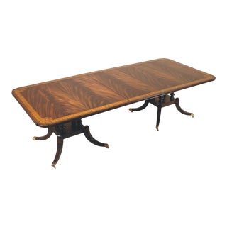 Maitland-Smith Greek Key Dining Table For Sale