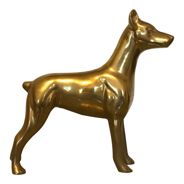 Brass Dog Figure Chairish