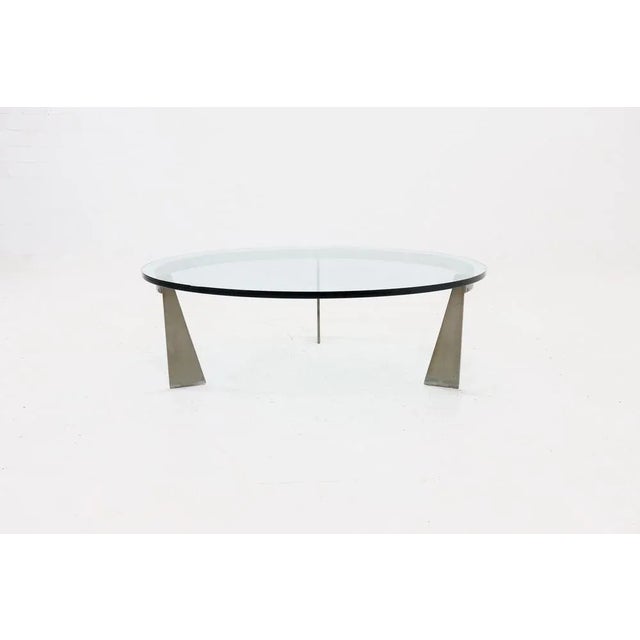 Silver Dutch G3 Coffee Table by Just Van Beek for Metaform, 1980s For Sale - Image 8 of 10