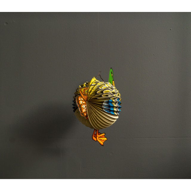 Paper Duck Lantern, West Germany, 1960s For Sale - Image 10 of 14