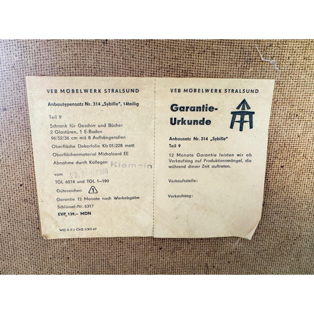 Metal Mid-Century Ladder Wall Shelf from Veb Stralsund For Sale - Image 7 of 8