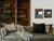 Visualization" Abstract Art in Antique Frame, Seascape Painting Transitional Wall Art by JTS For Sale In Minneapolis - Image 6 of 10