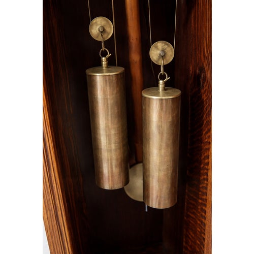 Mid 19th Century J.C. Jennens & Sons London England Oak Grandfather Clock For Sale - Image 5 of 10