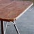 Mid 20th Century Mid 20th Century Metal Base + Painted Wood Top Industrial Table For Sale - Image 5 of 8