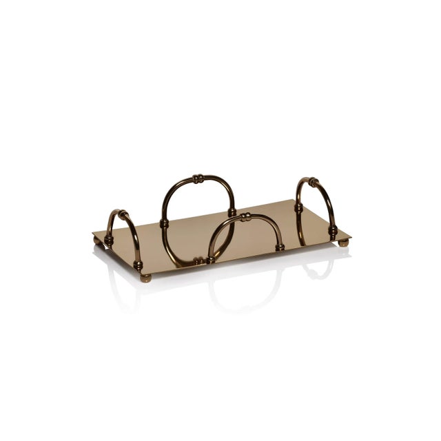 Modern Azalea Dinner Napkin Holder For Sale - Image 3 of 3